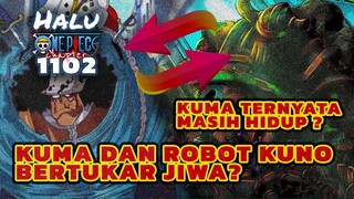 KUMA DAN ROBOT KUNO BERTUKAR JIWA ⁉️ SPOILER HALU ONE PIECE CHAPTER 1102