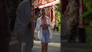 💓A BEAUTIFUL GIRL WALKS DOWN THE STREET OF MOSCOW #shorts #beautiful #youtubeshorts #girl