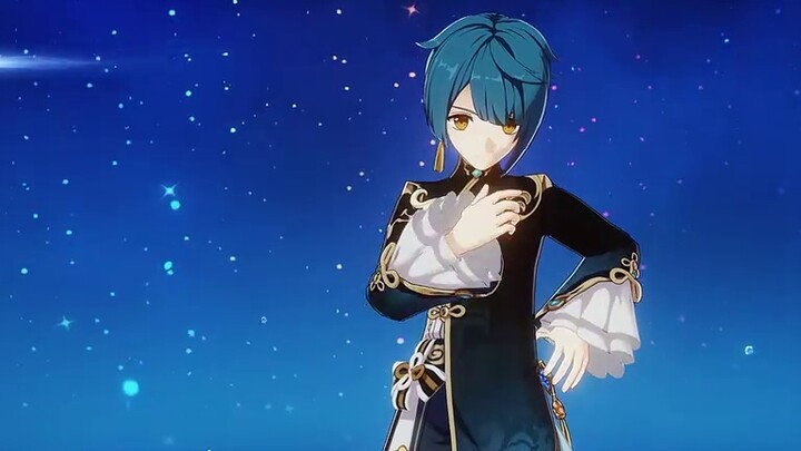 การโจมตีคริติคอล 5 ครั้งของ Liyue เทพแห่งน้ำ Xingqiu เตะทะลุห้อง 3 ห้องล่างของชั้นที่ 12 ของ Abyss