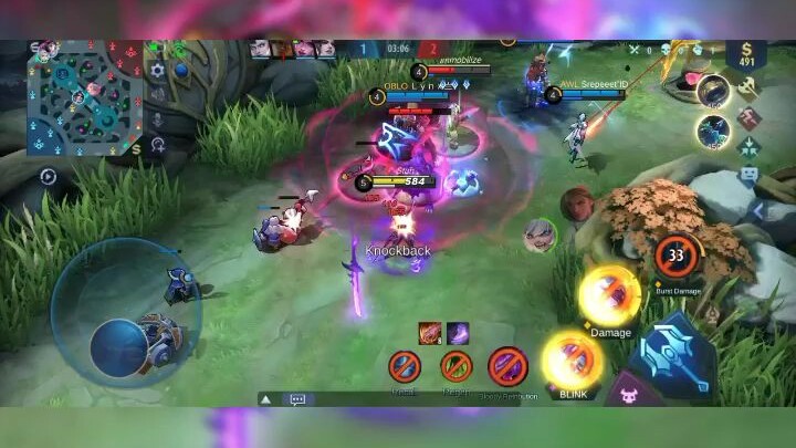 mobile legends!!! Ling momen!!!