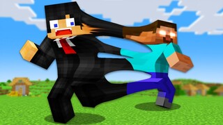 Minecraft but ME + YOUTUBER = ???