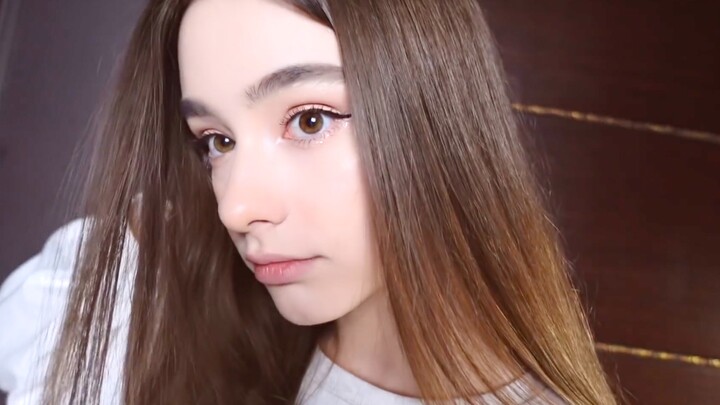 Bersama si peri kecil Rusia, Dasha, yuk bersiap keluar! | Berbagi tata rias | Outfit hari ini | Chec