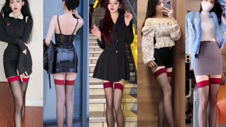 今日份大数据精选之性感美腿红丝＋性感慢摇