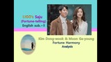 Kim Dong wook & Moon Ga young's Fortune Harmony Analysis