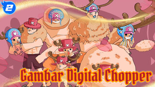 Chopper Yang Imut Namun Keren | Gambar Digital Chopper_2