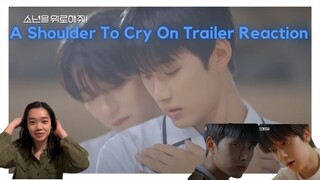 [OMEGA X] 소년을 위로해줘! A Shoulder to Cry On Offical Trailer Reaction