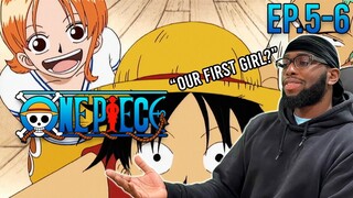 WE GOT NAMI? | One Piece Episodes 5-6 Reaction