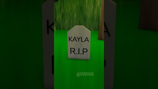 Dinker picks Robux over Kayla 🤑 #roblox #brookhaven