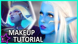 DAWNBRINGER SORAKA 💜 Cosplay Makeup TUTORIAL - League of Legends [DEUTSCH]