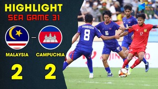 ⚽️ HIGHLIGHT | U23 MALAYSIA - U23 CAMPUCHIA | KỊCH TÍNH TỚI PHÚT CUỐI CÙNG | CHƯA RÕ ĐỐI THỦ ĐẤU VN