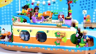 Lego Friends Canal Boat. A wonderful homey build that I would like to live on k thx bai
