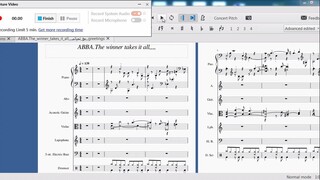 ABBA,,The winner takes it all,,with instruments,, Music compuser by Maher Elgham