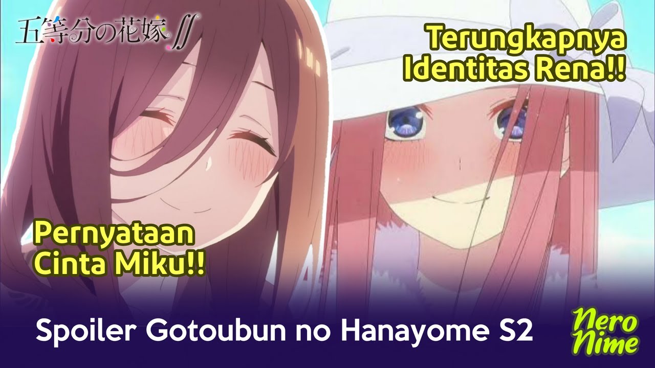 Gotoubun no Hanayome Season 3 Nonton Di Mana ..!? - Bstation