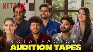 Kota Factory Cast Reacts to Audition Tapes | Jitendra, Mayur, Alam, Ranjan, Revathi & Urvi