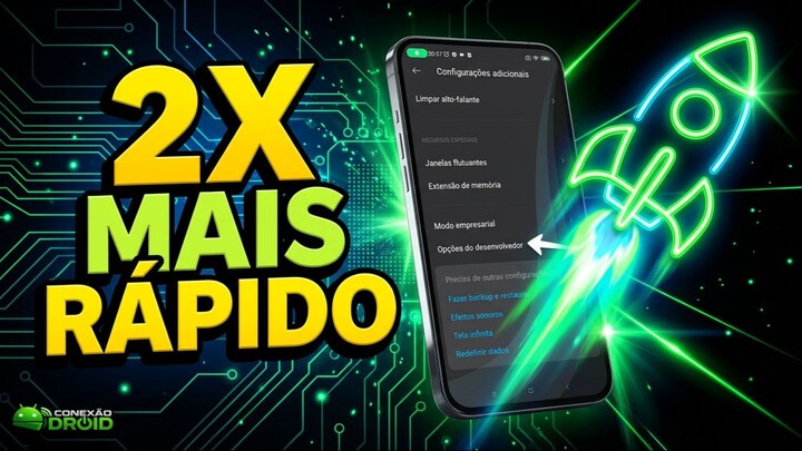 COMO DEIXAR SEU ANDROID 2X MAIS RÁPIDO 🚀