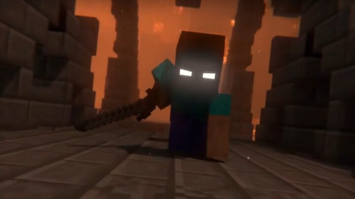 [Minecraft Burns to Mixed Cut] High energy ahead! Put on your headphones and feel the visual feast f