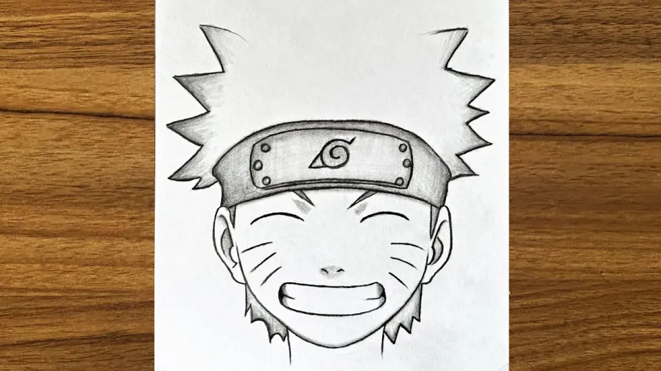 how to draw Naruto Uzumaki step by step || naruto drawing easy || How to  draw anime step by step - Bilibili