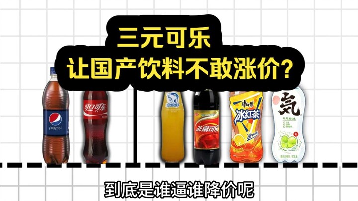 【ตรรกะกับวาทศาสตร์หลอกลวง】น้ำอัดลมโคล่าราคา 3 หยวนเป็นตัวจำกัดราคาเครื่องดื่มสัญชาติจีน หรือว่าเครื่