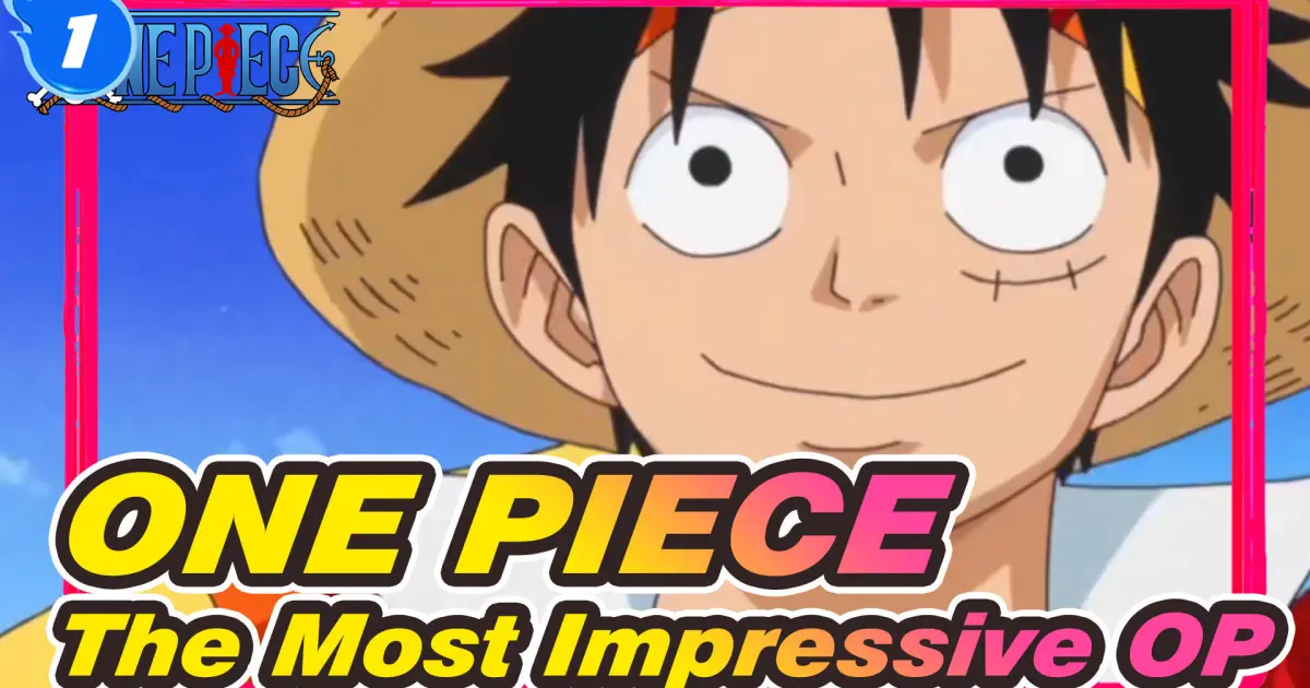 One Piece The Most Impressive Op In All 1000 Episodes 1 Bilibili