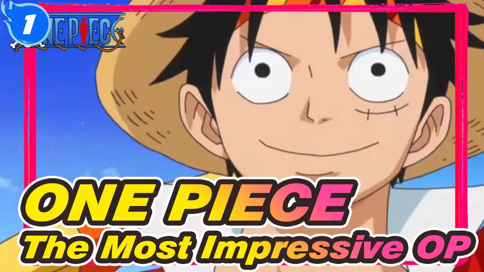 One Piece The Most Impressive Op In All 1000 Episodes 1 Bilibili
