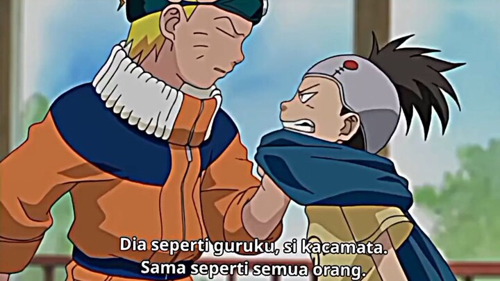 Pertemuan pertama naruto dan konohamaru