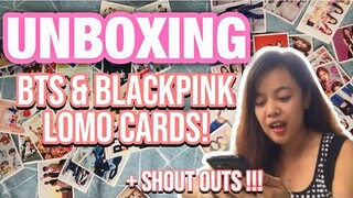 BTS & BLACKPINK Photocard Haul Unboxing | Shopee Haul Philippines + Shout outs!