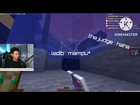 🎀clip @Ledib  epic moment+ sus moment •• Minecraft brutal hardcore Clip •• +subtitle ••indonesia🎀