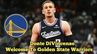 Donte DiVincenzo Welcome To Golden State Warriors