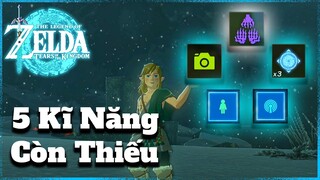 Zelda TOTK | Cách mở khoá 5 kĩ năng còn thiếu