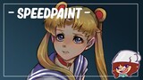 [Speedpaint] Sailor Moon redraw - Mikishi