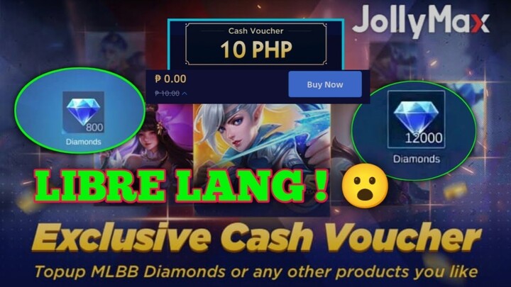 Pano makakuha ng 10 PHP Load mula kay Jollymax | Mobile Legends