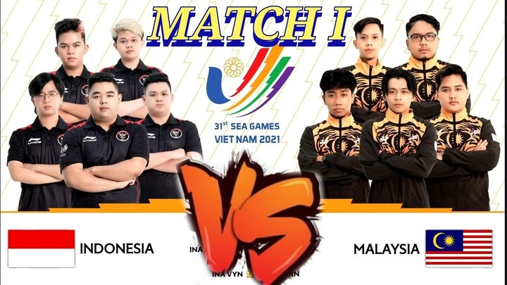 SEA GAMES MLBB INDONESIA VS MALAYSIA MATCH 1