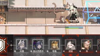 All ground six-star operators VS Mio Cat, Magic Cat! [Arknights]
