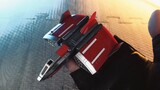 [Henglei] Cấp độ ma quỷ cướp biển trong nước! Máy bay chiến đấu biến hình bằng hợp kim của Ultraman 