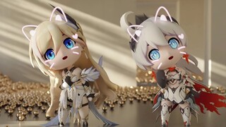 Good sisters hand in hand