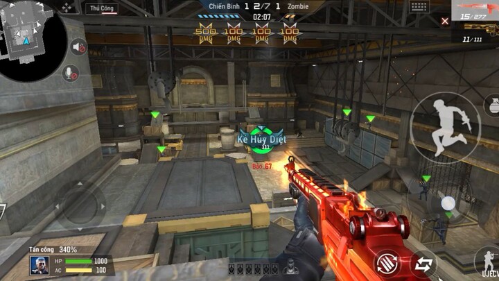 zombie v4 crossfire lengened