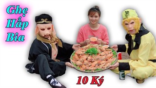 Ngộ Không TV - Ghẹ Hấp Cả Xe Và Quả Troll To Đùng Thằng Trư Bát Giới Nuốt Phải