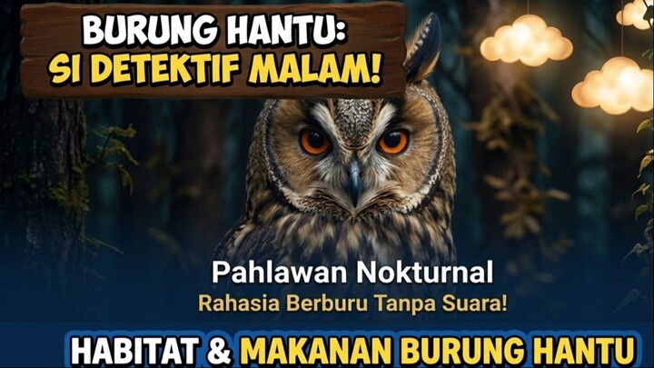 Mengenal Burung Hantu, si Detektif Malam Hari!