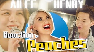 國外聲樂老師點評AILEE x HENRY「Peaches」Vocal Coach Reaction to Peaches Cover by Ailee & Henry Lau