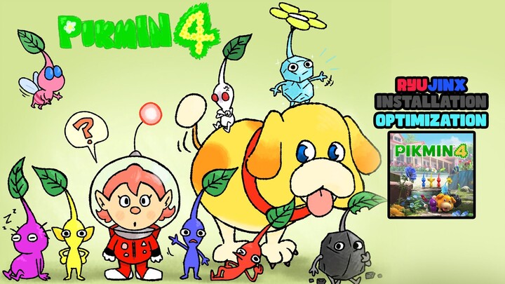 Latest Ryujinx Installation & Optimization for Pikmin 4 on PC