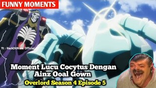 Cocytus's Funny Moment When Ainz Visits the Lizardmen's Village ~ Overlord Season 4 Episode 5
