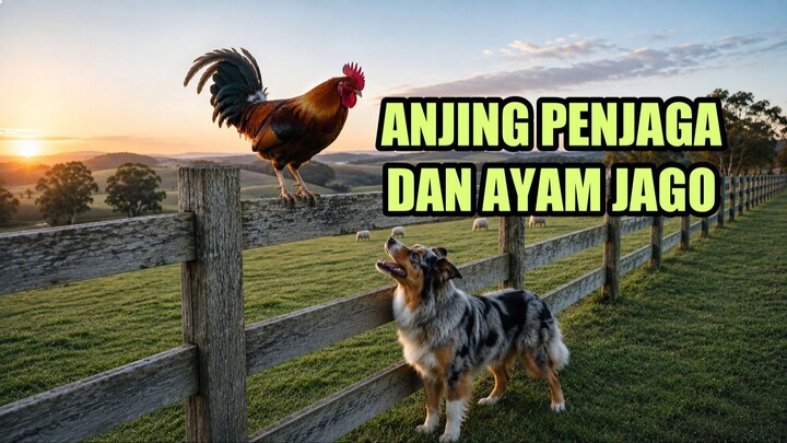 Kisah Anjing Penjaga dan Ayam di sebuah Peternakan