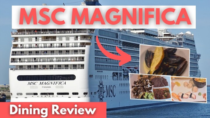 Curios about the food on board the MSC Magnifica? See it here!