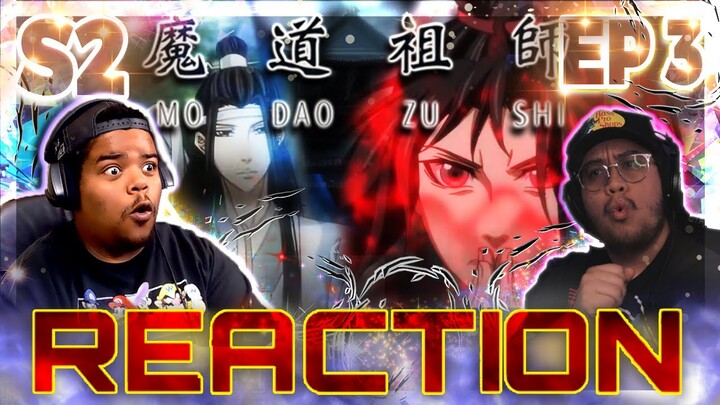 JIANG CHENG!! | Grandmaster of Demonic Cultivation S2 EP 3 REACTION