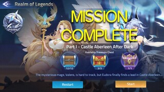 Part I - Castle Aberleen After Dark (Realm of Legends) Walkthrough | Mobile Legends: Adventure