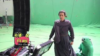 [Hậu trường] Cảnh khóc của Tiêu Chiến trong phim Tru Tiên 😭