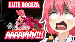 Miko Tried to Dogeza In Front of Emily, Still Got Jumpscared 【Hololive Eng Sub】