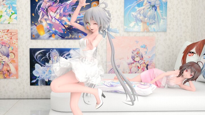 [Tianyi/MMD/fabric] Tianyi's Pure White Flower Wedding - Tianyisheng He Zuo