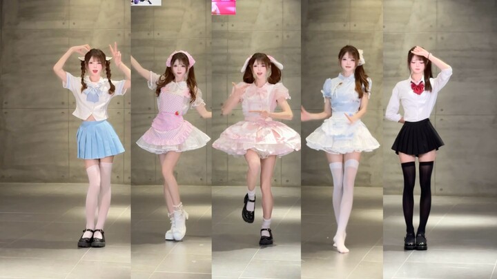 Five figure girlfriends—Which one would you choose?