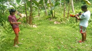 Nakachamba ang bisaya na manok.